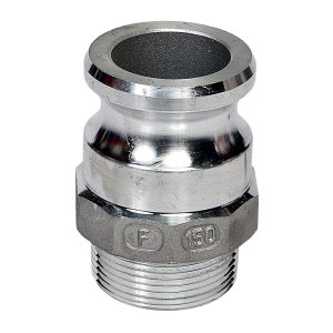 Male Cam Lock Type F - Alu - Male Threaded Adapter - 2"