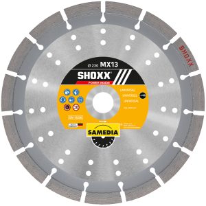 Samedia Diamond Blade - Universal - SHOXX MX13 350mm x 25.4mm