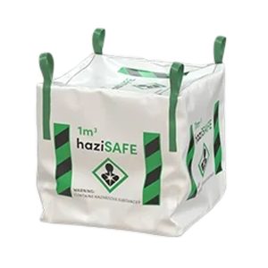 Hazi Bag - Hazardous Goods Waste Bulk Bag 1m3 - H 100cm x W 100cm x L 100cm