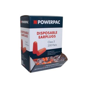 POWERPAC - Disposable Earplug - 200pk