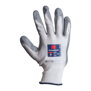 Gripper Glove - Nitrile Palm Coating - Size 9 (L)