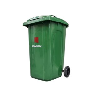 POWERPAC -  Wheelie Bin 240L -  Green