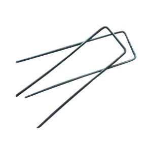 Heavy Duty Ground Staple - 300mm x 6mm Galvanised - 100 pack