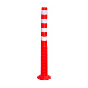 Traffic Delineator Flexi Bollard 1m - Reflective Stripe