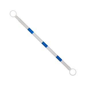 Cone Barrier Bar - Blue / White