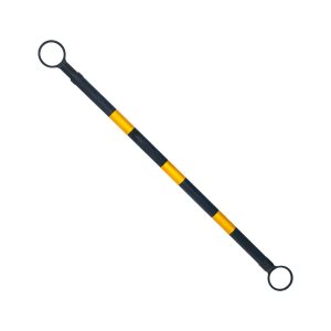 Cone Barrier Bar - Black/ Yellow