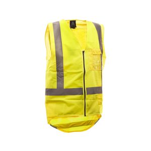 Day/Night Vest Zipped Yellow - Small