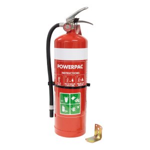 Fire Extinguisher ABE Dry Powder - 4.5 kg w. Wall Bracket