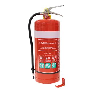 Fire Extinguisher ABE Dry Powder  - 9 kg w. Wall Bracket
