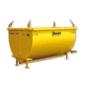 Boscaro Clamshell Self Discharge Skip 3m3