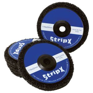 Stripx Surface Cleaning Disc 115mm Dia x 22mm - Black