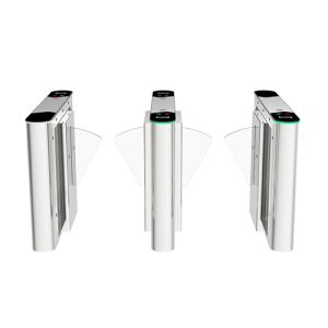 Site Guard- Flap Barrier Dual Lane Access Control Gate
