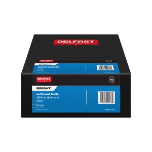 Delfast 100 x 4.0mm Bright Jolthead Loose Nails 15kg