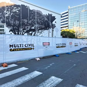 Printed Fence Wrap - 50m x 1.6m