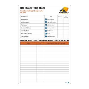 Hazard Board - 1200 x 800mm ACM