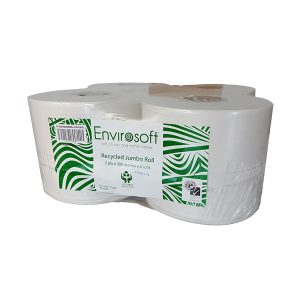 Jumbo Toilet Rolls 8 per carton/ 2ply/300mts