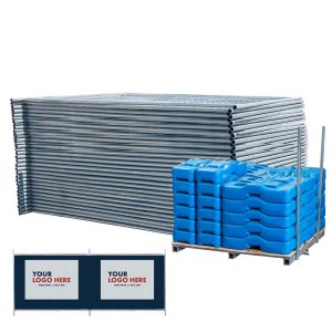 Temporary Fence Kit - 200m incl. Printed Scrim
