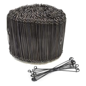 Black Wire Tie - Loop ties 200mm x 2000 Black